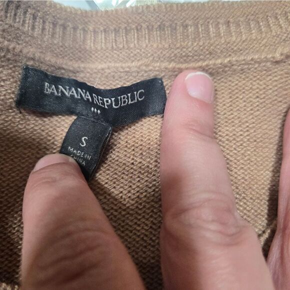 Banana Republic Factory Wool Blend Blouson Sleeve Sweater Small - Picture 13 of 13